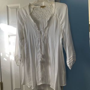 Democracy White Blouse 1x